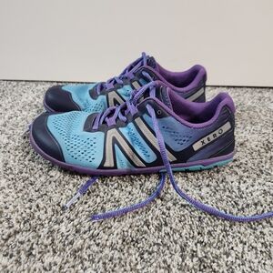 Women's Blue and Purple Athletic Shoes